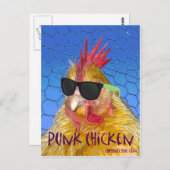 パンクチキン ポストカード (正面/裏面)