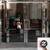 パンクチンプ ウィンドウサイン (オフィスドア)