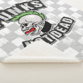 パンクノットデッドスカルモホークパンクロックロッカー シェルパブランケット (3/4)