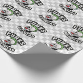 パンクノットデッドスカルモホークパンクロックロッカー ラッピングペーパー (角)