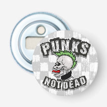 パンクノットデッドスカルモホークパンクロックロッカー