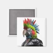 パンクパロット マグネット (正面/裏面)