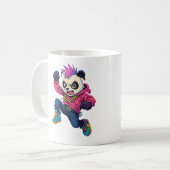 パンクパンダパワー コーヒーマグカップ (正面左)