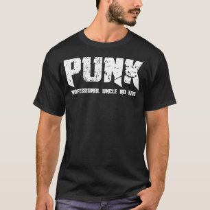 パンクプロフェッショナルアンクルノキッズおもしろいワ男性へメ Tシャツ