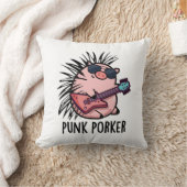 パンクポーカーパおもしろいンクロッカーピグパン クッション (ブランケット)