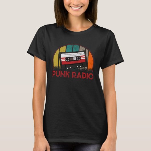 パンクラジオパンカーロックパンクス Tシャツ (正面)