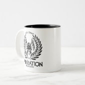 パンクレーション合計コンパクトヘラス648 B.C ツートーンマグカップ (正面左)