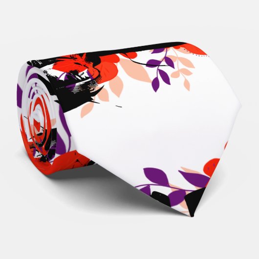 パンクロッカーブーツ – ストリートスタイル ネクタイ (ロール)