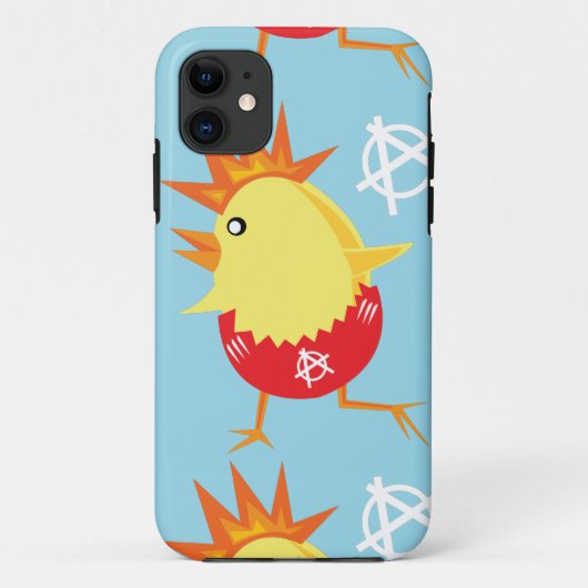 パンクロックのアナーキーなイースターちき Case-Mate iPhoneケース (裏面)