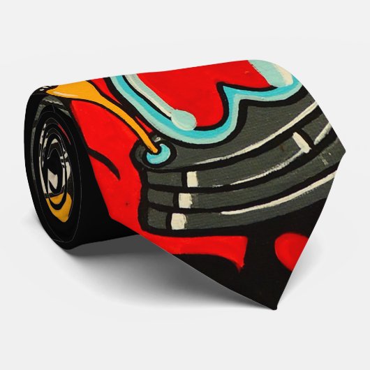 パンクロックのタイ ネクタイ (ロール)