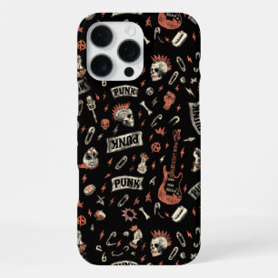 パンクロックのパターンはっきりした- & Revolutive iPhone 16 Pro Maxケース