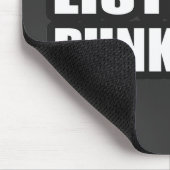 パンクロックの人の女の子のpunkerのパンクロックミュージシャンのパンク音楽 マウスパッド (コーナー)