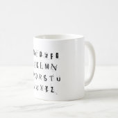 パンクロックのABC コーヒーマグカップ (正面右)
