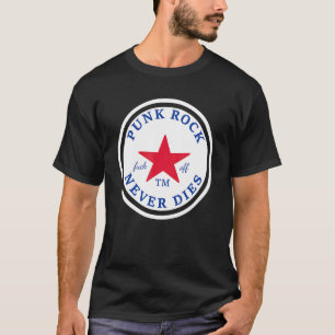 パンクロックは決して死なないパンクロック Tシャツ