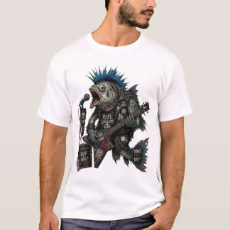 パンクロックアンコウTシャツ Tシャツ