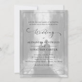 パンクロックウェディング 招待状 (正面)