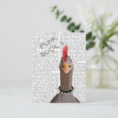 パンクロックガチョウ ポストカード (スタンド正面)