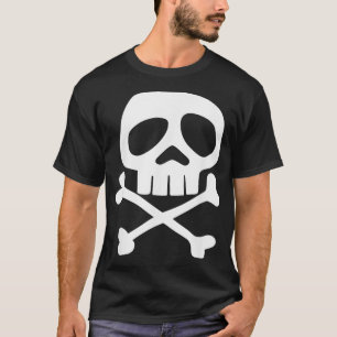パンクロックスカルとボーン1980sパンクロックの不整合 tシャツ