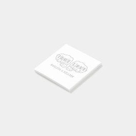 パンクロックタトゥーハンズトゥルーラブ1周年記念 ポストイット