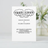 パンクロックタトゥーハンズマリッジエロペメント 招待状 (スタンド正面)