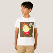 パンクロックチキン Tシャツ (正面フル)