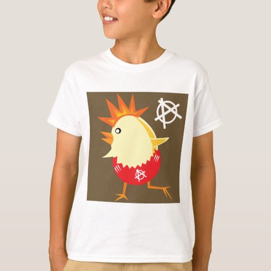 パンクロックチキン Tシャツ (正面)