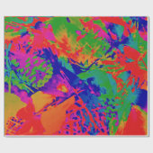 パンクロックデザイン ラッピングペーパー (フラット)