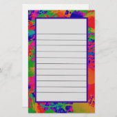 パンクロックデザイン 便箋 (正面/裏面)