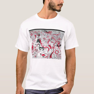 パンクロックドードル#3ヴァンパイアin COLOR Tシャツ
