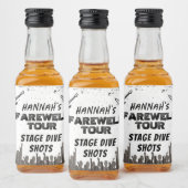 パンクロックバチェロレッテお別れツアー リキュールボトルラベル (ボトル)