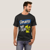 パンクロックバンドのグランジスタイル Tシャツ (正面フル)