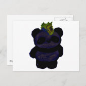 パンクロックパンダ2 ポストカード (正面/裏面)