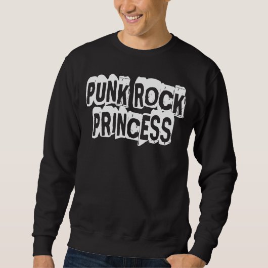 パンクロックプリンセス スウェットシャツ (正面)