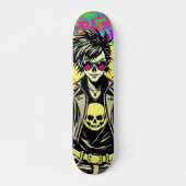 パンクロック反乱少女 – Skateboard Art スケートボード (正面)