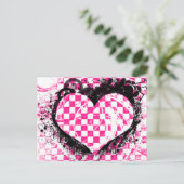 パンクロック結婚ラブ発表 案内ポストカード (スタンド正面)