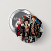 パンクロック音楽ファッション画像 缶バッジ (正面&裏面)