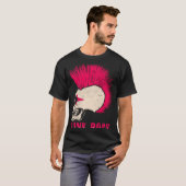 パンクロック音楽レトロパンクロック2 Tシャツ (正面フル)