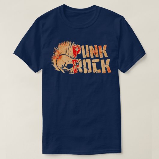 パンクロック音楽13 Tシャツ (デザイン正面)