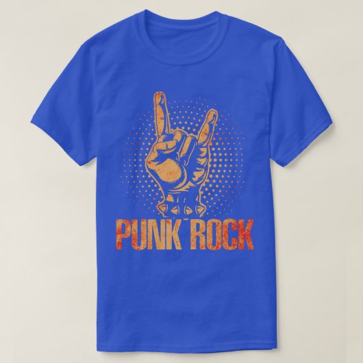 パンクロック音楽18 Tシャツ (デザイン正面)
