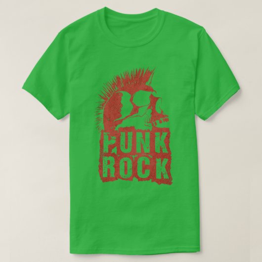 パンクロック音楽2 Tシャツ (デザイン正面)