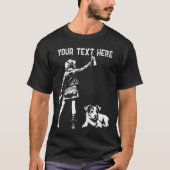 パンクロック2カスタム引用文90s通りアートグラフィティ tシャツ (正面)