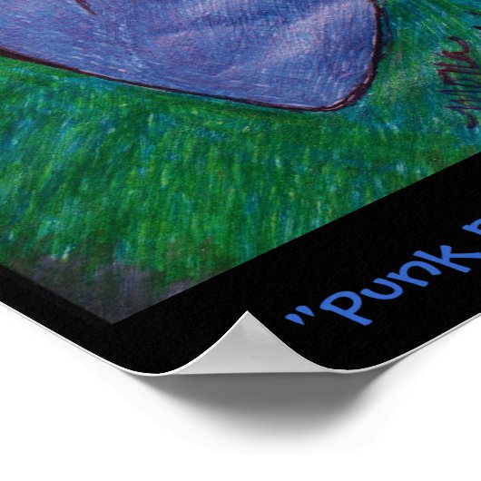 "パンクロック" ポスター (角)