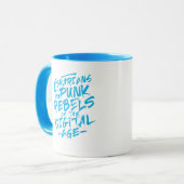 パンク反政府図書館員 マグカップ (正面左)