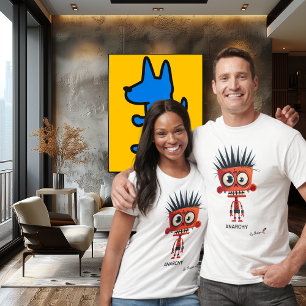 パンク反逆者 アナーキー – デザイン ユニーク Tシャツ