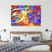 パンク天国 キャンバスプリント (インサイチュ (寝室))