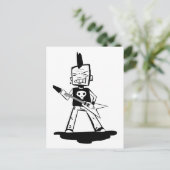 パンク岩 ポストカード (スタンド正面)