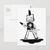 パンク岩 ポストカード (正面/裏面)