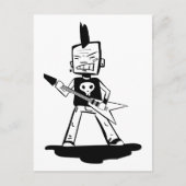 パンク岩 ポストカード (正面)