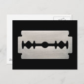 パンク式ロッカーカミソリ刃 ポストカード (正面/裏面)