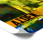 パンク猫愛伝壁紙 ポスター (角)